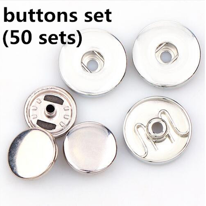 Snap Fastener Set - 50 sets 12mm/18mm drukknopjes-set voor drukknopjes