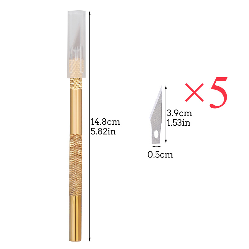 Craft Knife Set - 1 Set Carving Metal Scalpel Mes