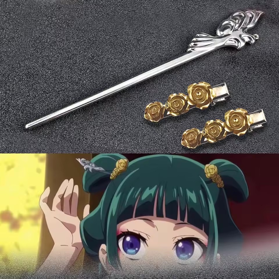 Cosplay Floating Prop - Apotheker Diaries Legering Haarspelden Anime Cosplay