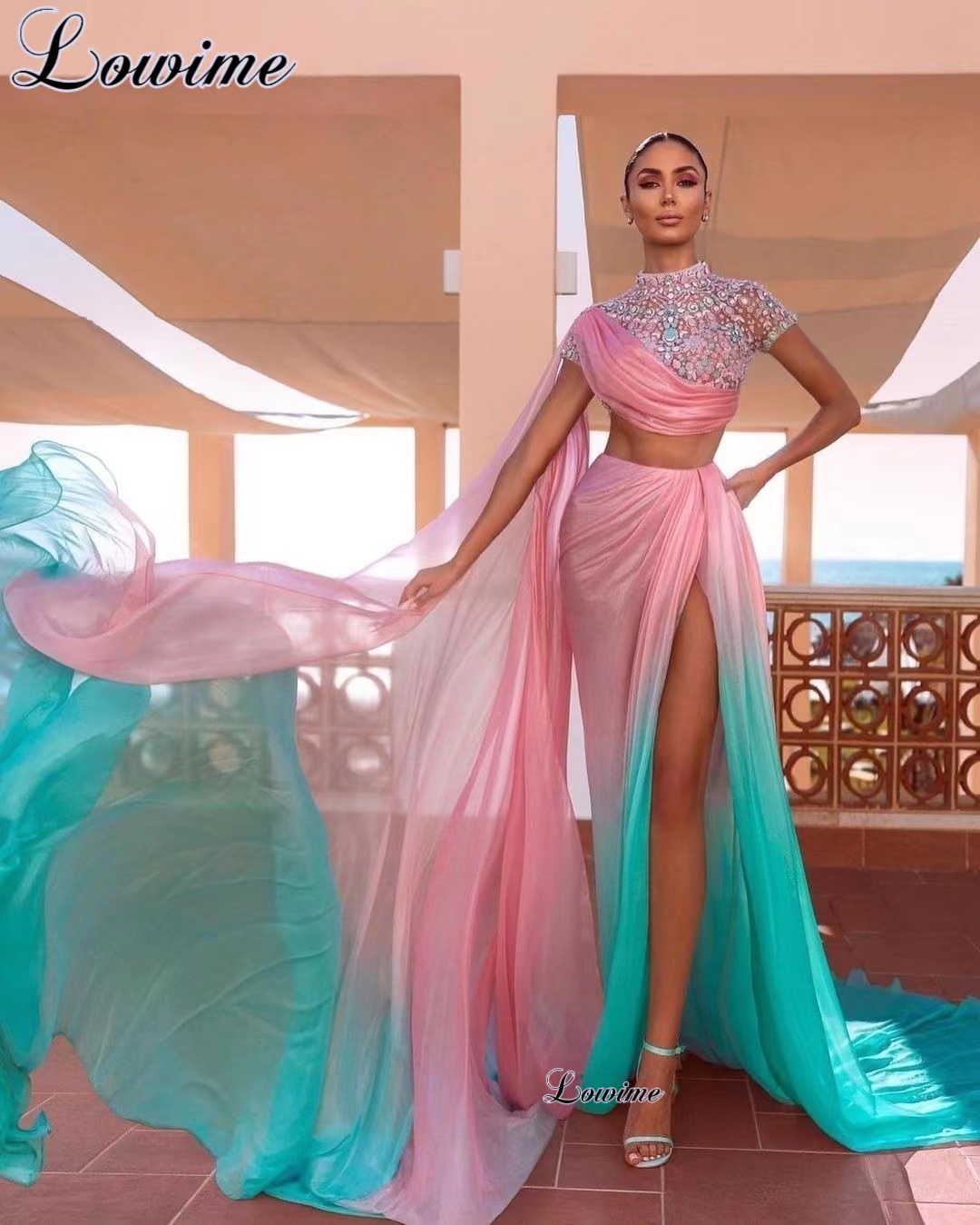Tweedelige Dubai Galajurken Me - Briar Cosplay Prop recensie en prijs