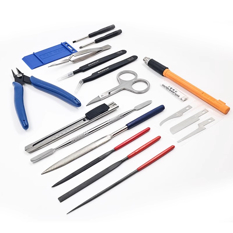 Manwah Model Assemblage Tool 2 - Craft Knife Set recensie en prijs