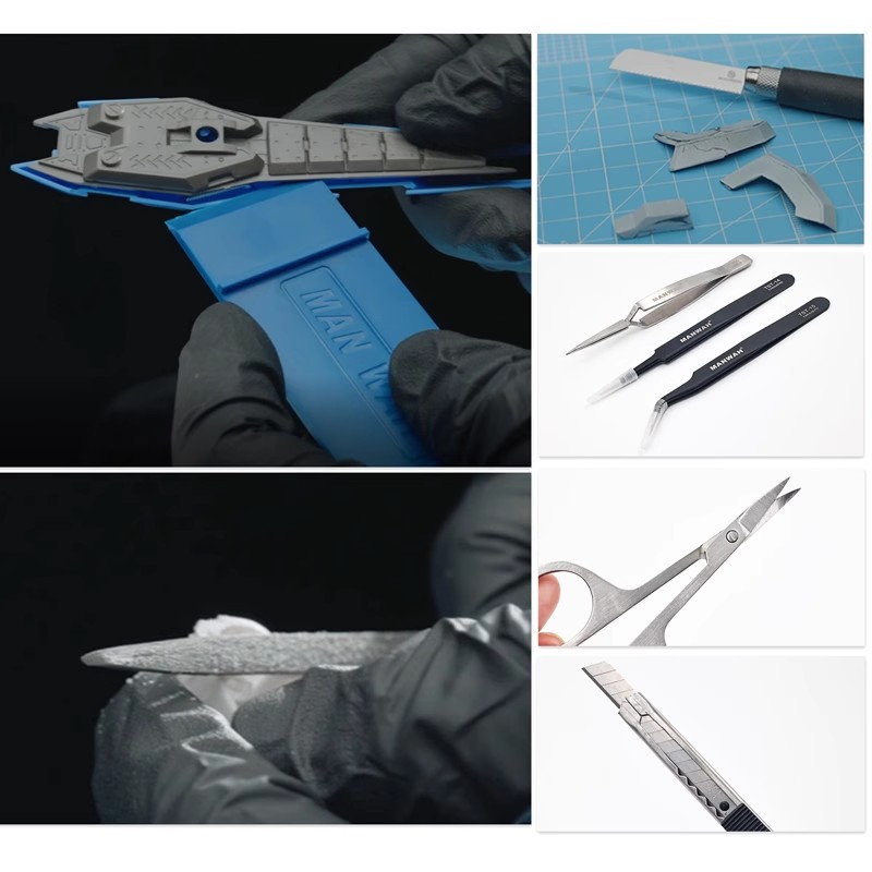 Manwah Model Assemblage Tool 2 - Craft Knife Set recensie en prijs