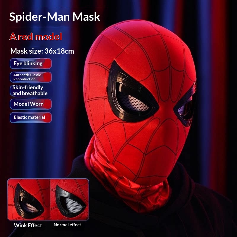 Spider-Man Hoofddeksel Beweegb - Cosplay Prop Display recensie en prijs