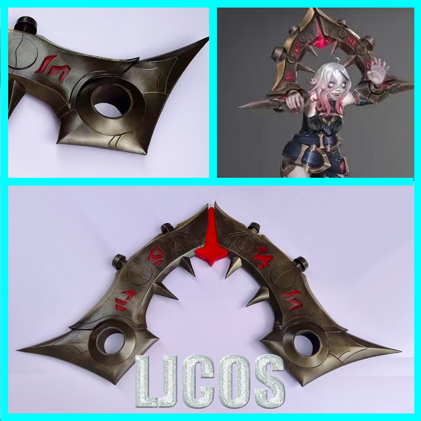 LOL Briar Shackles Cosplay Acc - Briar Cosplay Prop recensie en prijs