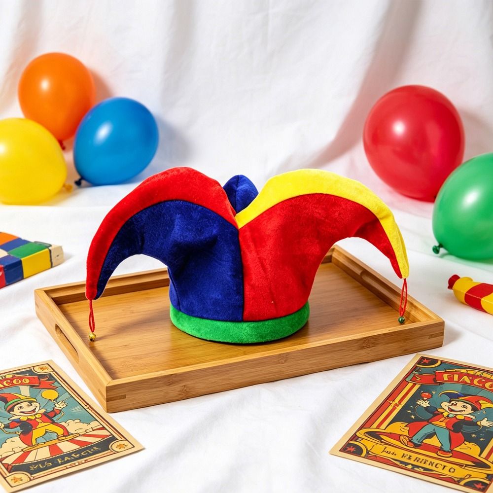 Cap Prop Veelkleurige Clownhoe - Cosplay Prop Patterns recensie en prijs
