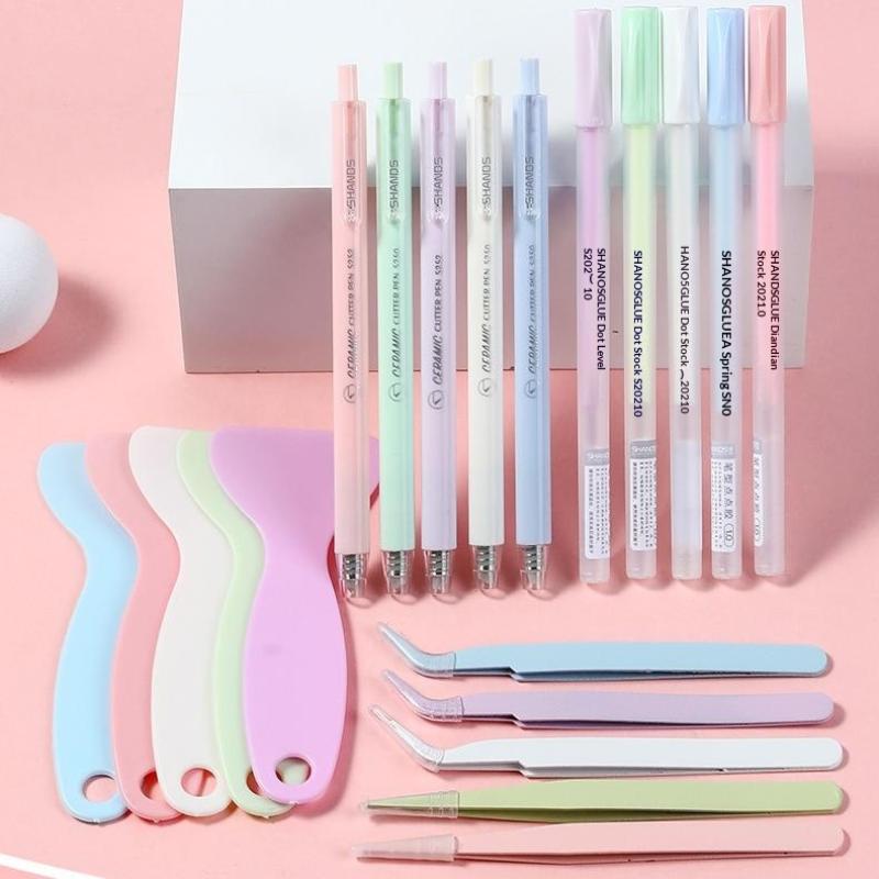 Nieuwe 4 stks/set Lijm Pen Car - Craft Knife Set recensie en prijs
