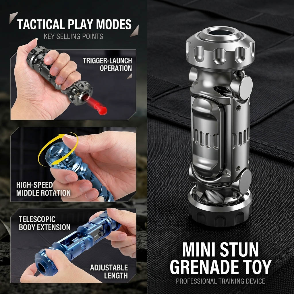 Draaibaar tactisch speelgoedpi - Cosplay Prop Pistol recensie en prijs