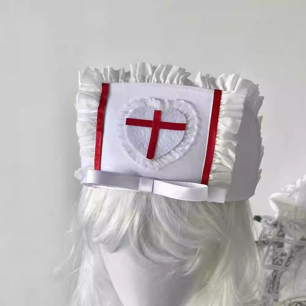 Cosplay verpleegster cap hoed  - Cosplay Floating Prop recensie en prijs