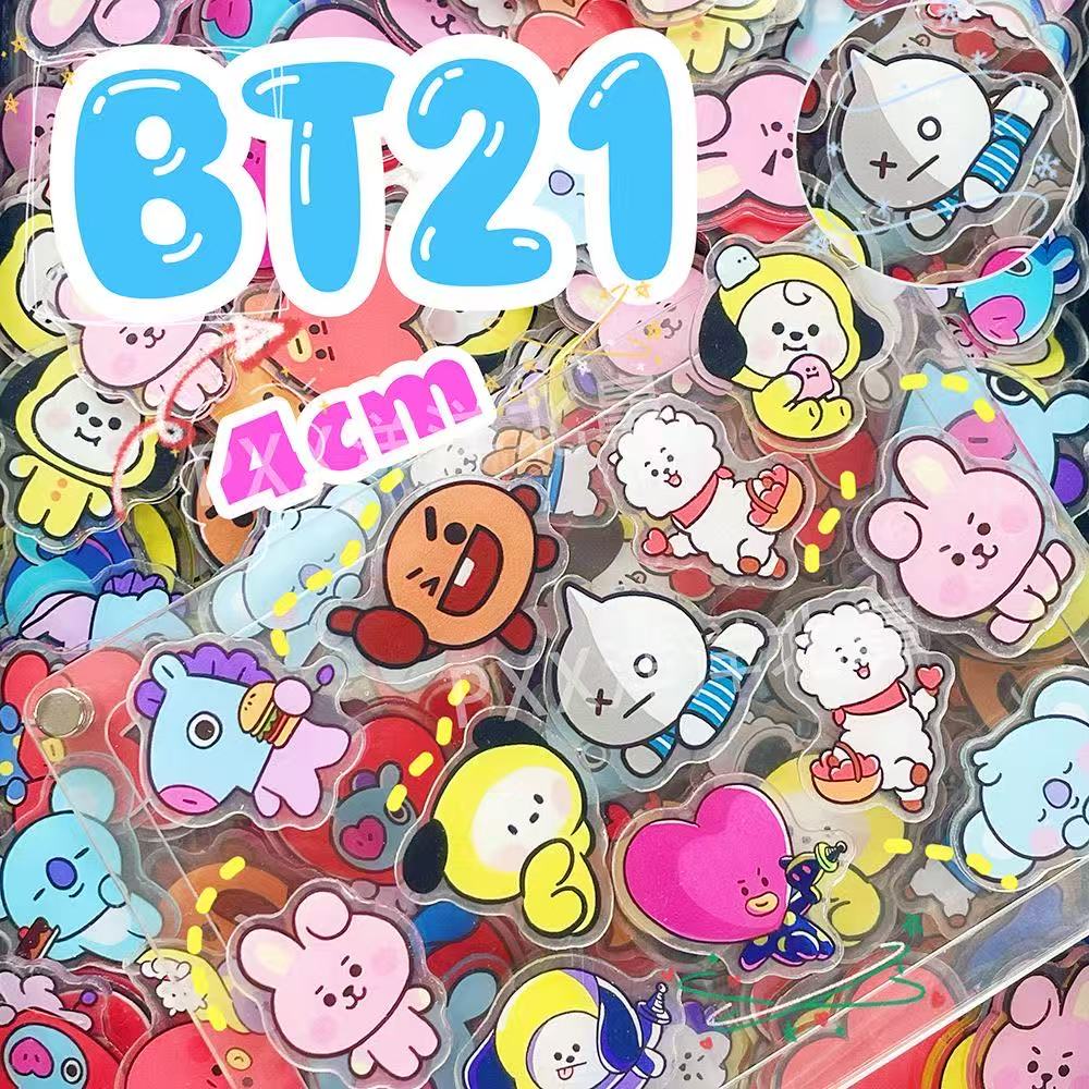 100 stuks BT21 BTS Enkellaags  - Cosplay Prop Diy recensie en prijs
